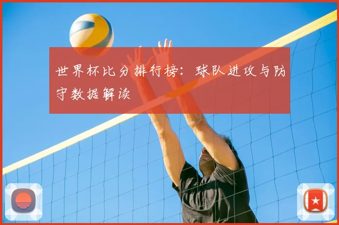 世界杯比分排行榜：球队进攻与防守数据解读